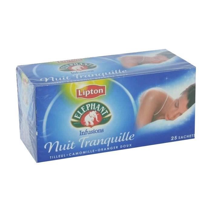 Infusion nuit tranquille x 25 Elephant
