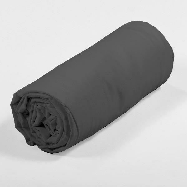 FINLANDEK Drap Housse Hilja 180x200 cm anthracite