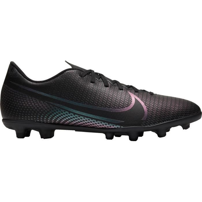 NIKE Chaussures de Football VAPOR 13 CLUB FG et MG - Adulte - Noir