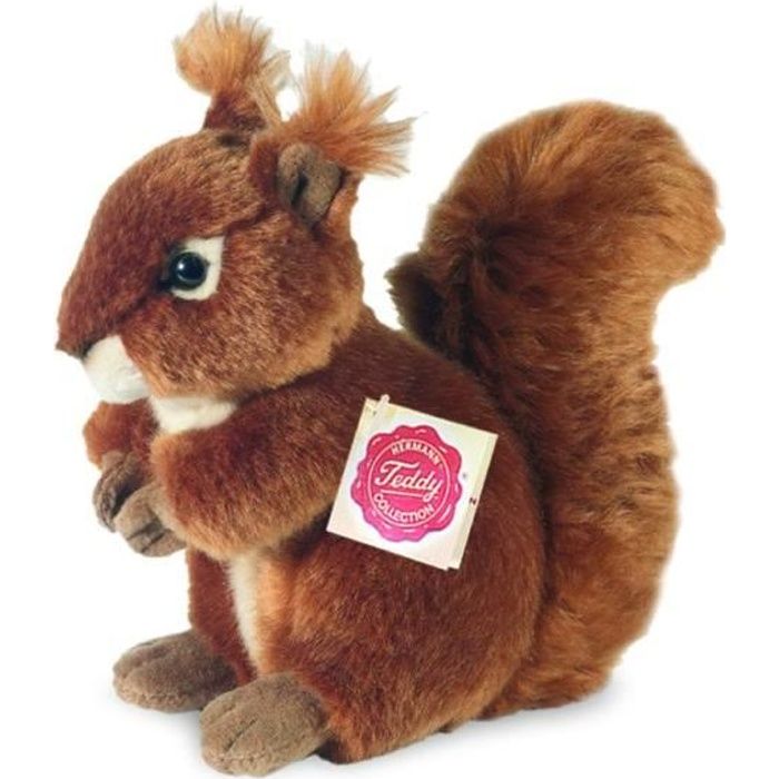 Peluche écureuil Hermann Teddy 17 cm - Hermann Teddy