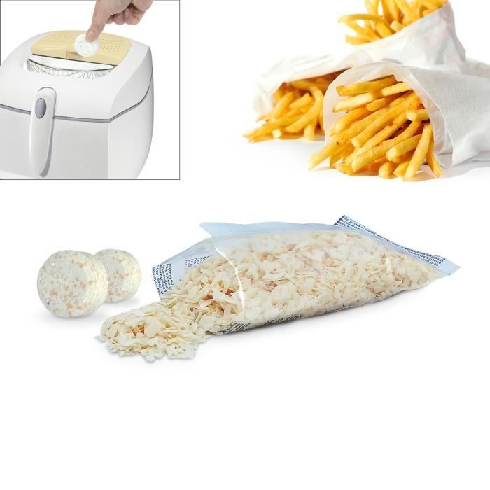 HOME EQUIPEMENT - Solidifiant x1 et dégraissant x2 pour Friteuse