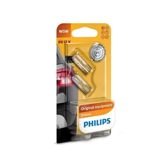 Ampoules Philips Vision W5W 12V