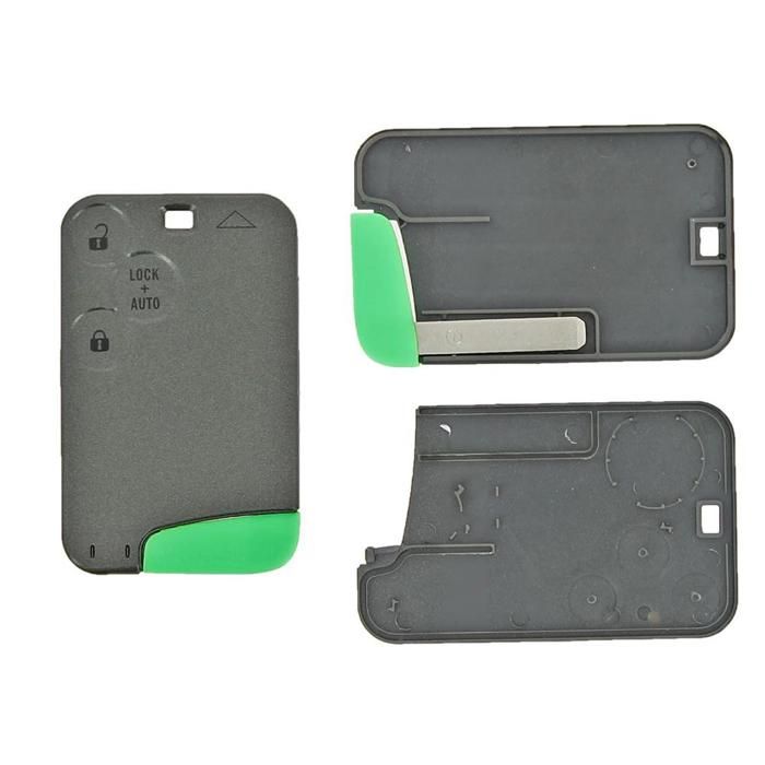 Carte Renault, 3 boutons Klemax référence: REN315