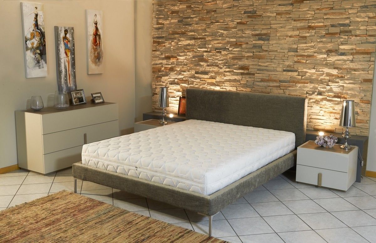 Lot de 2 Matelas Mémoire de Forme + 2 Alèses 90x190 x 23 cm Très Ferme - Spécial Sommier Electrique - Déhoussable Housse Lavable