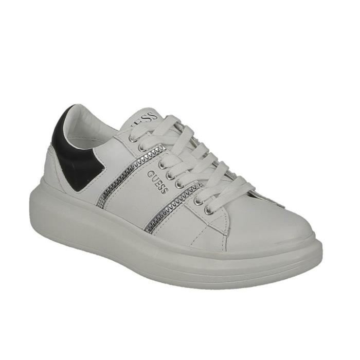 Basket Guess Homme Salerno II blanche.