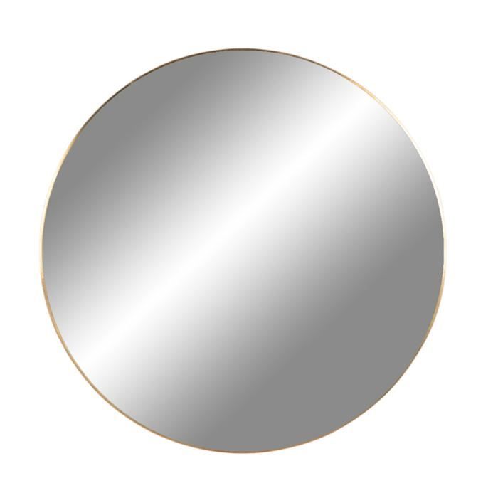 Miroir rond en verre - Ø 40 x H 40 cm