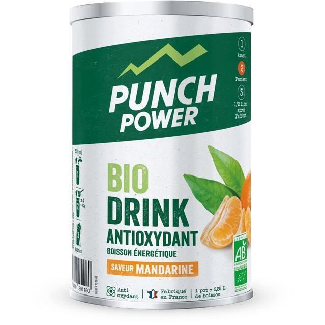 PUNCH POWER Biodrink Mandarine antioxydant - Pot 500 g
