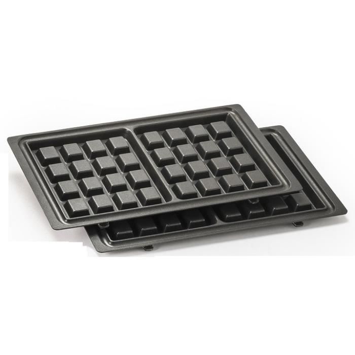 SENYA Lot de 2 plaques gaufres - Gaufrier Multi Waffles