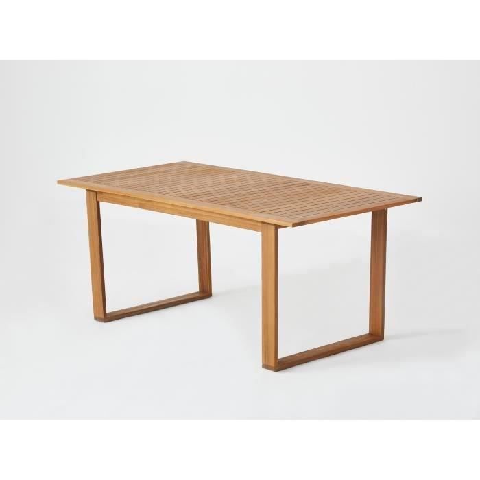 BOCARNEA Table acacia Levata - 180 cm