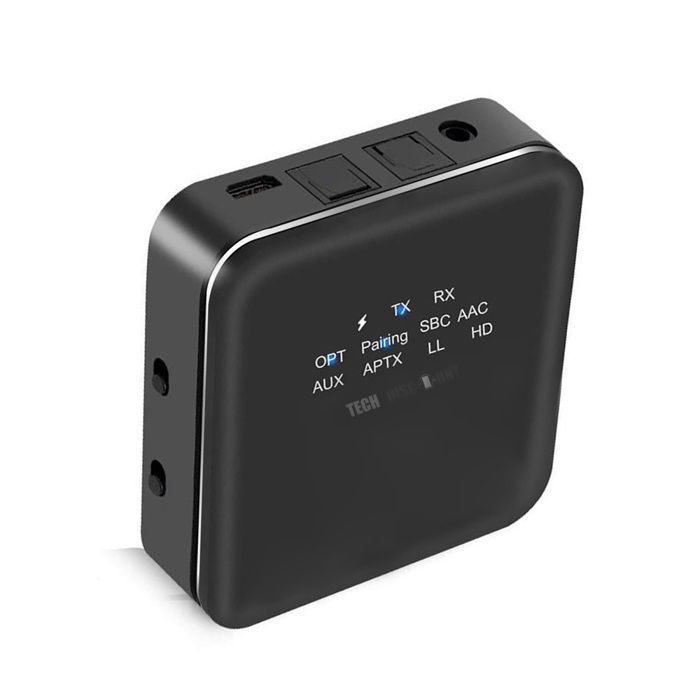 TD® Adaptateur Bluetooth Audio : Transmetteur / Récepteur 2 en 1 – August MR260 – Double : Réception et Transmission Bluetooth