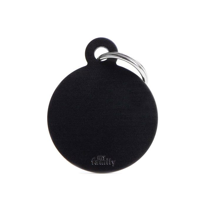 MyFamily Personalisierte Hundemarke – Handbemalt, Emailliertes Metall, 30x19 Mm, Mit Kostenloser Gravur, Made In Italy