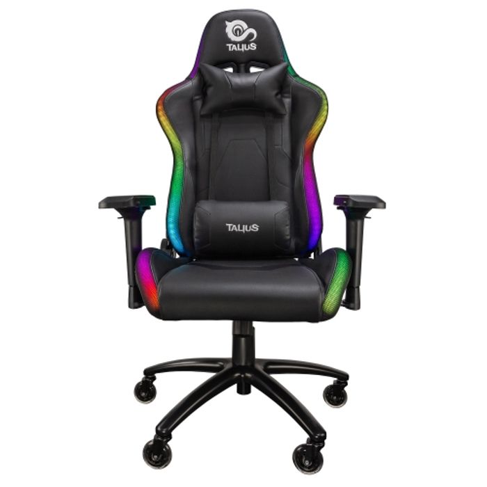 Chaise gaming Talius Chameleon RGB Réglable en hauteur Accoudoirs 4D Poids max 120 kg