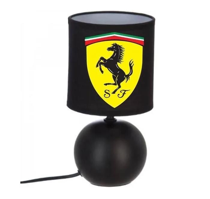 lampe de chevet noir Ferrari