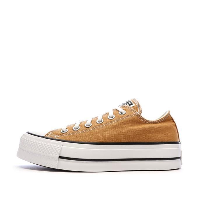Converse Baskets Moutarde Femme Converse Chuck Taylor All Star Lift