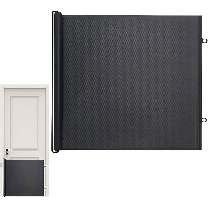 Barrière De Sécurité Télescopique Pour Bébé Et Chat - Largeur Jusqu'à 124 Cm, Sans Perçage, Pour Portes, Escaliers, Balcons