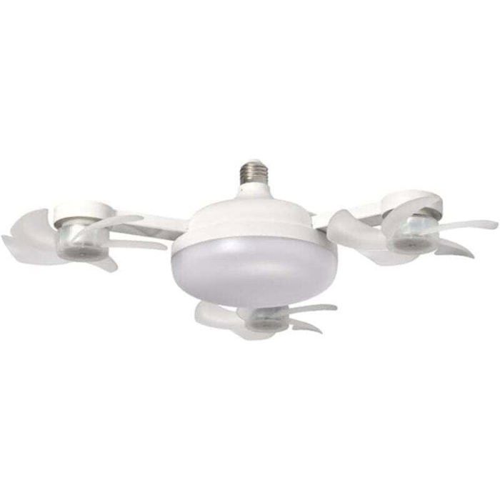 Ventilateur de plafond LED avec télécommande luminosité réglable et circulation de lair efficace pour un usage domestique - Read
