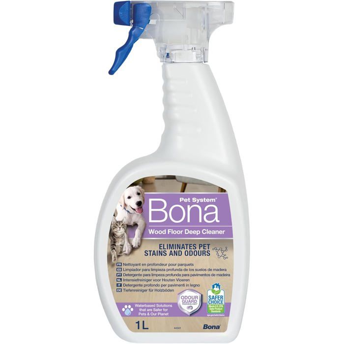 Nettoyant en Profondeur pour Parquets 1L spécial animaux - Détachant et Destructeur dOdeurs pour Animaux - Éliminateur dOdeurs
