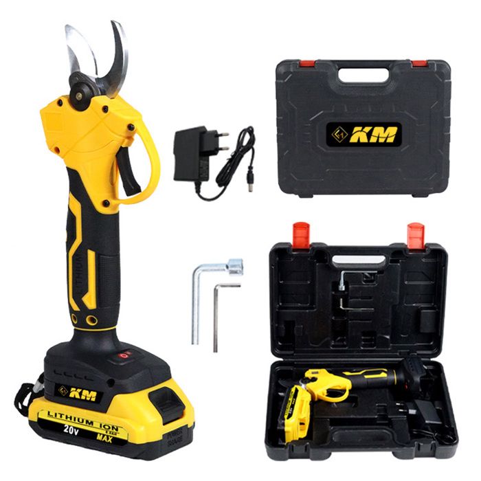 Sécateur Électrique Sans fil 30mm Secateur Electrique 4500 mAh Sécateur