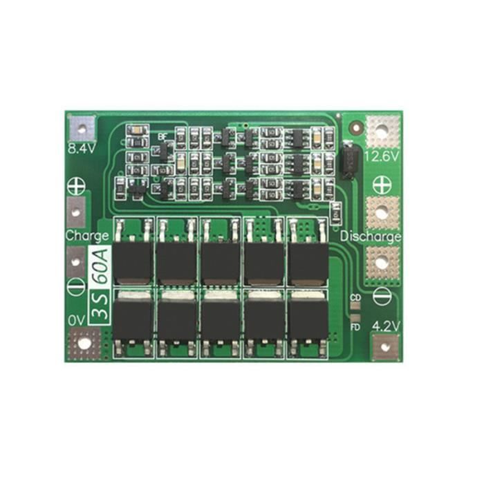 Carte De Protection Pour Batterie Lithium 5S 20A - Module PCM Avec équilibrage - Pour Batteries 18650 Et Externes
