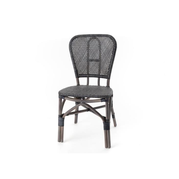 chaise de bistrot  - amadeus 50 noir