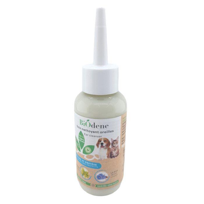Comparer les prix de Nettoyant oreilles 100 ml, pour chats et chiens
