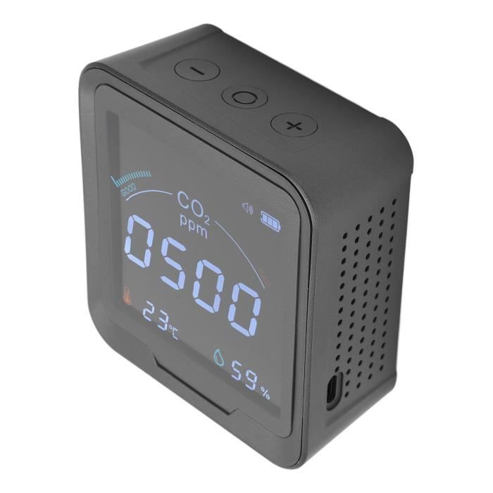 الإستنباط رزمة القضايا الدبلوماسية  Atyhao détecteur de qualité de l'air Détecteur de dioxyde de carbone 3 en 1  testeur intelligent bonne précision détecter - Cdiscount Bricolage