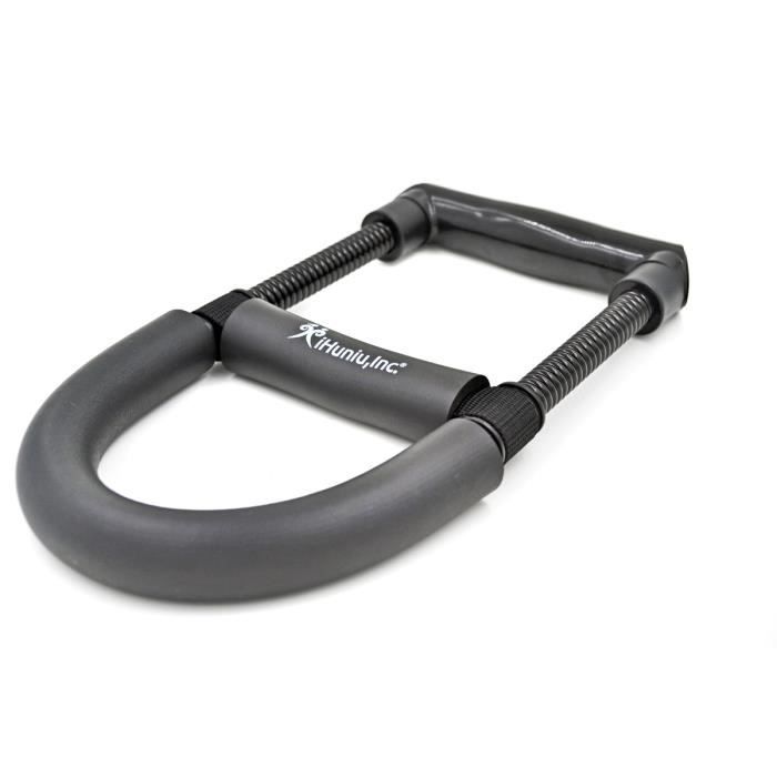 2 X réglable Poignées Poignet Force Avant-bras Formation Exerciser Fitness Gym #