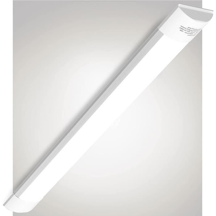Barre lumineuse LED 30cm, plafonnier LED 10W 1000LM Ultraslim, éclairage  sous-armoire LED 6500K, lumière LED étanche à l'humid[410] - Cdiscount  Maison