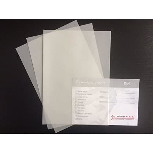 50 feuilles de papier transparent imprimable au format A6 - 100 g