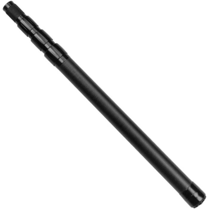 2 Poteaux Télescopiques Tente/Auvent 200cm - Fer Peint Réglable - Pour Camping/Pique-Nique