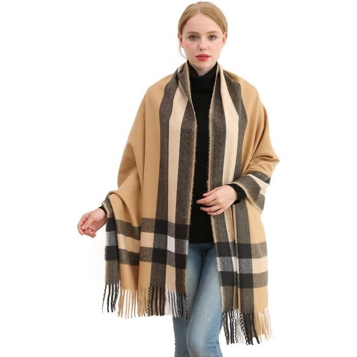 BRONZE CHIC ECHARPE DOUCEUR CONFORT GRANDE TAILLE UNI FEMME ET HOMME