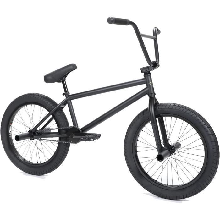 Fiend Bmx Type B+ Flat Black Mixte Noir Plat 20.75 Tt