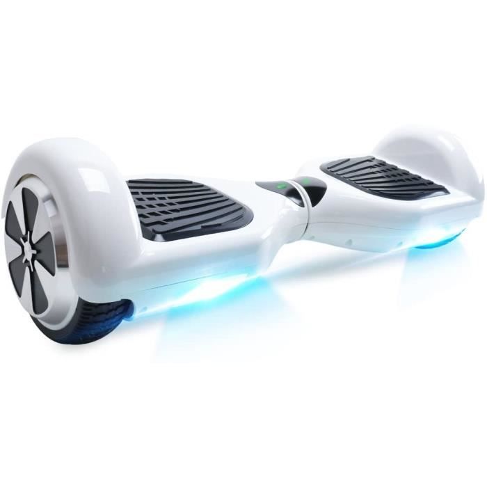 Windgoo Hoverboard 6.5 Pouces Overboard Électrique 500W Auto-Équilibrage  Tout Terrain Board pour Enfants et Adultes - Cdiscount Auto