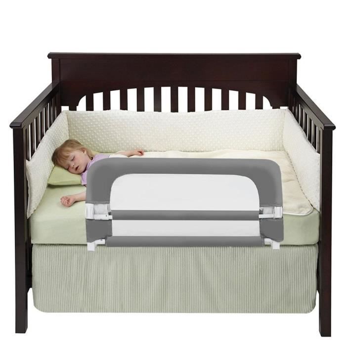 Barrière De Lit Vidaxl Rose - Sécurité Enfant 18 Mois-5 Ans, Pour Lit Standard