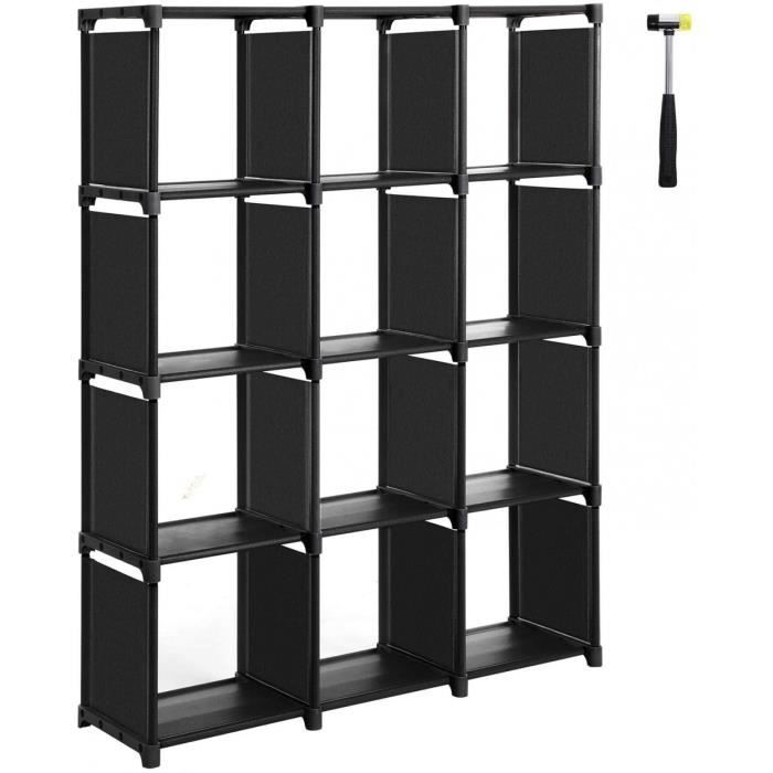 Meuble Chaussures No192 Cube Rangement Bibliotheque 12 Casiers