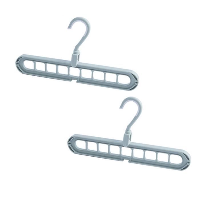 2pcs Cintre Gain De Place Magic Enfant Adulte Cintre Pliable