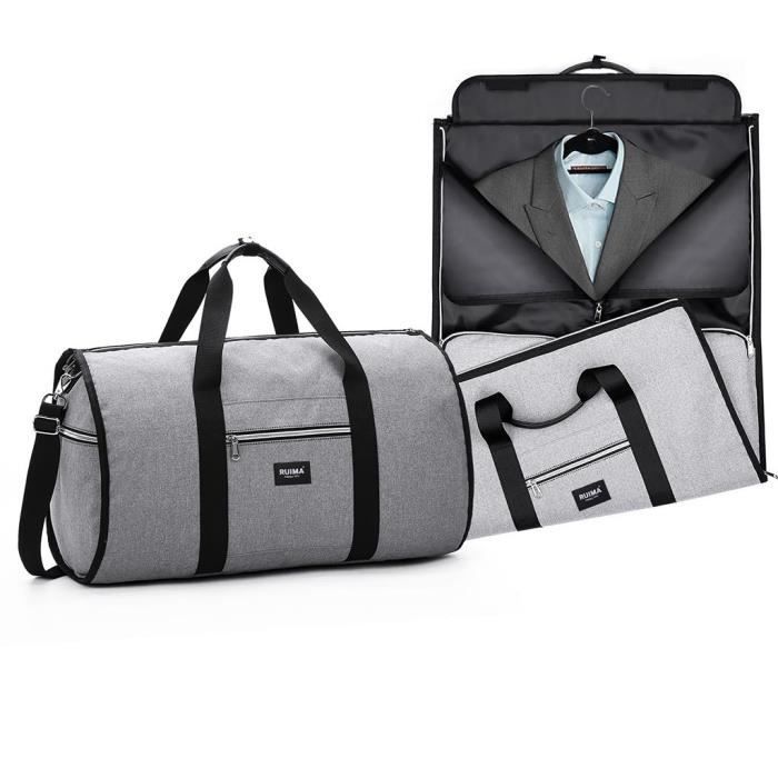 Nouveau 2 en 1 Sac Voyage epaule bagages Hangeroo deux en un sac de vetement Duffle anonywego5582