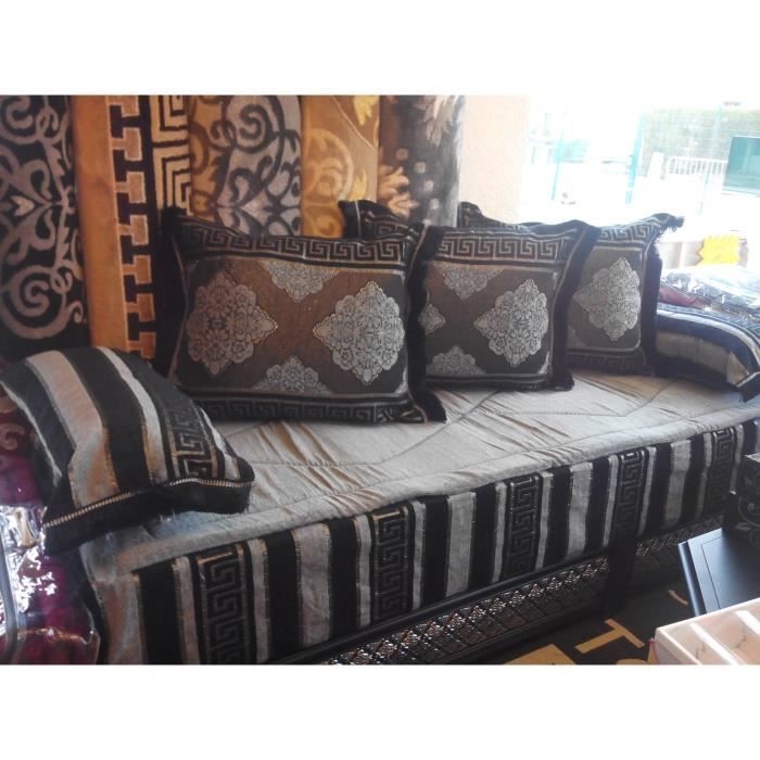 Kit Tissu Salon Marocain En Ligne Kit Tissu Salon Marocain Tlamet Achat Vente Housse De Canape
