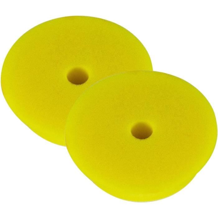 Tampons Polissage RUPES - Lot De 5 Mousses Fines Jaunes 130-150 Mm