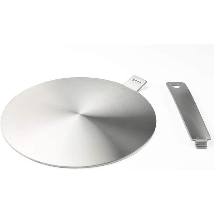 LaBlanc - Adaptateur à Induction, Disque Convertisseur Pour Plaque De Cuisson A Induction Plaque De Diffusion De Chaleur Avec Poignee Et Base Separables 20 Cm 85285829