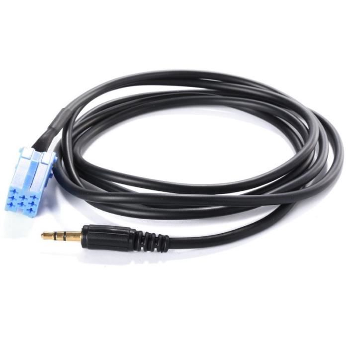 C/âble Adaptateur,C/âble Adaptateur de Voiture aux 3.5mm pour Voiture pour E46 Coup/é Berline