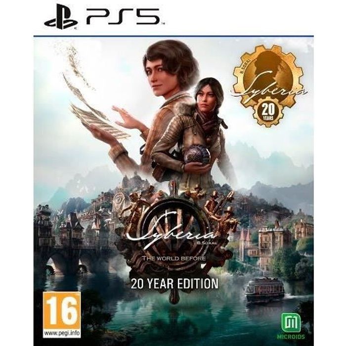 Jeu vidéo - MICROÏDS - SYBERIA - THE WORLD BEFORE - 20 ANS ÉDITION - PS5 - Blu-Ray