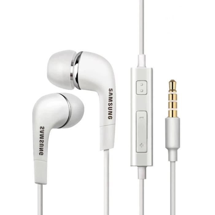 Écouteurs intra-auriculaires filaires avec Microphone, Support de  contrôleur filaire, 3.5mm, pour Samsung, EHS64, [D87F589] - Cdiscount TV  Son Photo