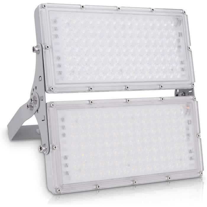 Projecteur Led 200w Projecteur LED Extérieur 200W Super Puissant 20000LM - Blanc Froid 6500K IP66 | Éclairage Sécurité Pour Jardin, Terrasse, Parking Projecteur 20000 Lumen