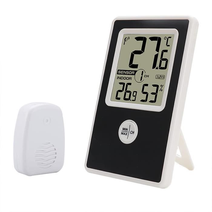 Thermomètre Numérique Pour Aquarium – Grand écran Facile à Lire – Pour Eau Douce Et Salée – Sonde Précise Et Montage Adhésif