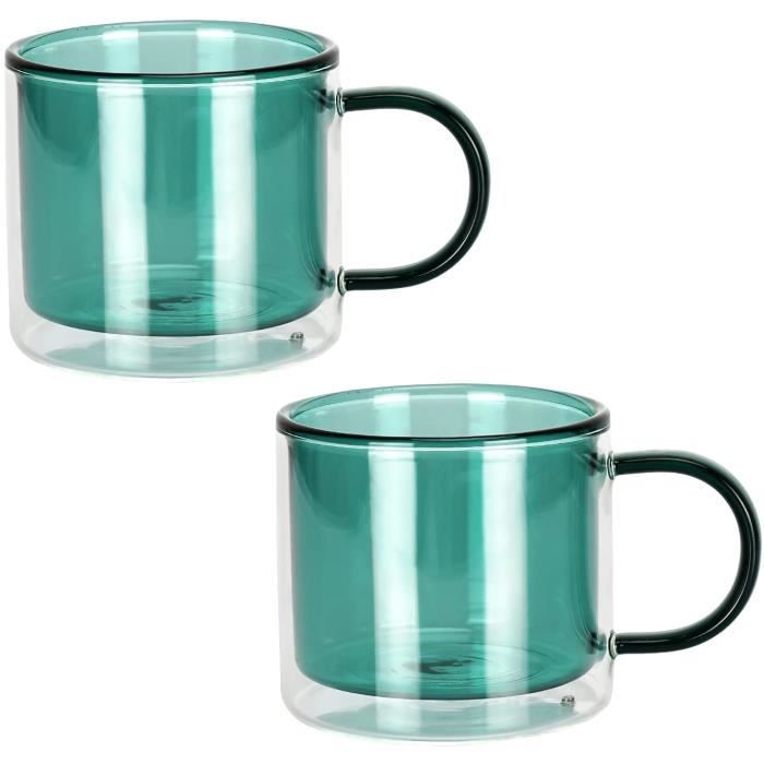 Tasse en verre double à double paroi personnalisée pour le cadeau de la  fête des mères pour maman Nan Sa tasse espresso Mug Lover Insulated Mug  PDWM101 -  France