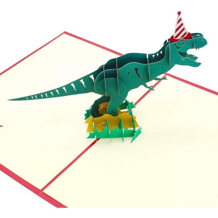 Carte D'anniversaire Personnalisée Jurassic Park