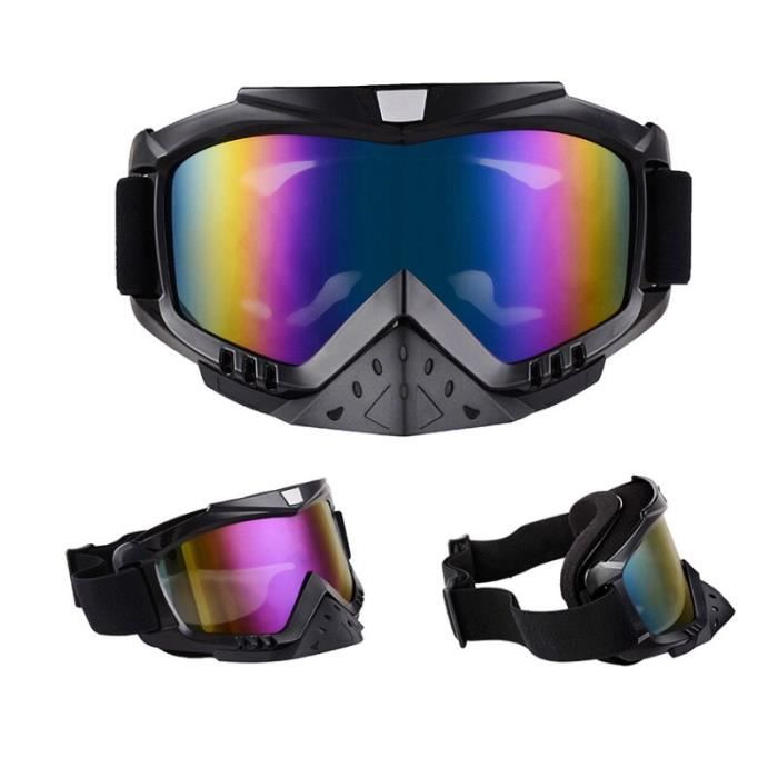 b7 - Lunettes pour casque de moto cross dirt bike, lunettes de ski, offre spéciale