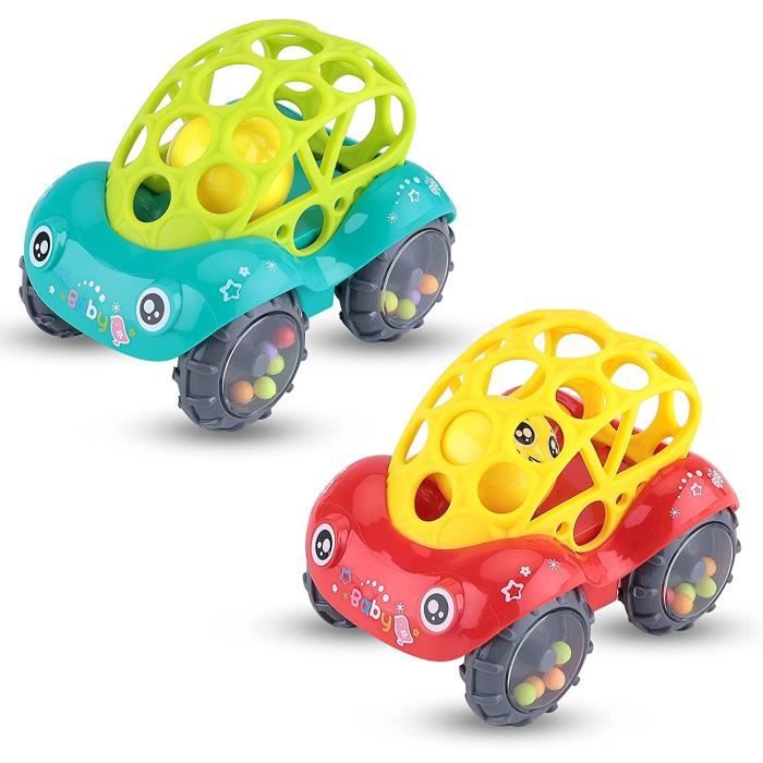 Voiture Hochet Souple Pour Bebe 2 Pieces Jouet De Rouleau De Hochet Chariot De Dentition Mini Jouet Voiture Main Saisir Balle A160 Cdiscount Puericulture Eveil Bebe