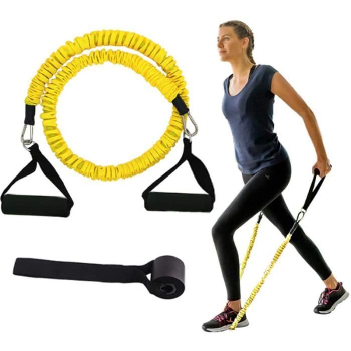 Kit Bandes Élastiques Fitness - 6 Bandes Résistance Jusqu'à 270 Lbs - Pour Musculation, Yoga, Pilates